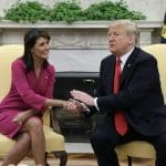 Nikki Haley ‘disgusted’ by Trump but still wants Congress to ‘give the man a break’