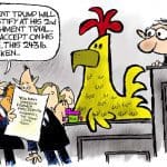 Cartoon: Impeach this chicken