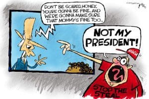 Cartoon: Scared Trumpers