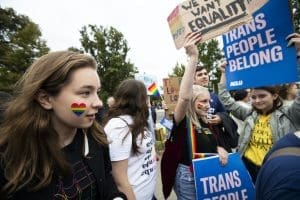 LGBTQ rights protest