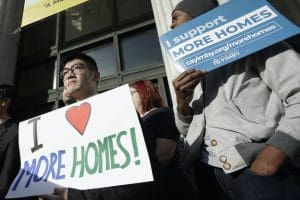 Protest for more housing