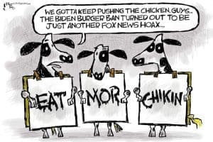 Cartoon: Eat more Fox lies