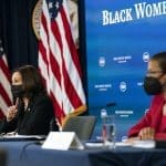 Harris leads White House roundtable on difficulties Black women face in pregnancy