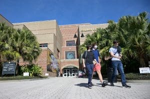 University of Central Florida campus, students
