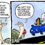 Cartoon: McTortoise obstruction