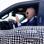 Fact check: No, Biden didn’t fake driving a Ford truck