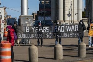 Anti-Iraq War demonstration