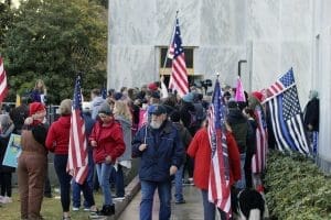 Pro-Trump rally in Salem, OR