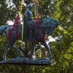 ‘An incredible day’ as Lee statue removed in Charlottesville