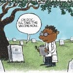 Cartoon: Too late to vaccinate