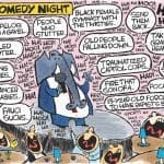 Cartoon: GOP comedy night