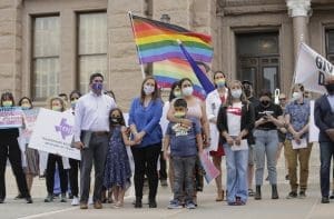 Transgender advocates rally in Austin, Texas