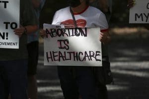 Sign: Abortion is healthcare