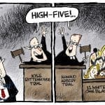 Cartoon: Systemic high-five
