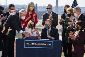 Democrats presser on American Rescue Plan Act