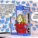 Cartoon: Bluebirds of crappiness