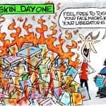 Cartoon: Youngkin, day one