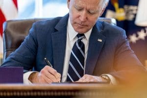 Joe Biden signs American Rescue Plan