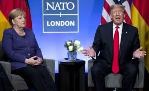 Donald Trump at the 2019 NATO summit