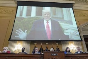 January 6 House committee with Donald Trump video