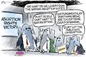 Cartoon: Lessons from Kansas