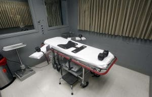 The execution room at the Oregon State Penitentiary in Salem, OR on Nov. 18, 2011.