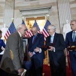Family of fallen Capitol Police officer refuses to shake hands with McCarthy, McConnell