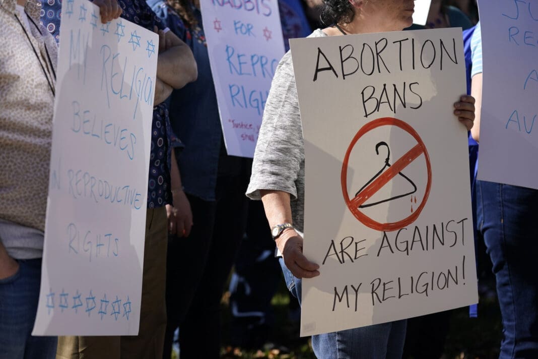 Abortion ban challengers argue such restrictions violate their religious freedom
