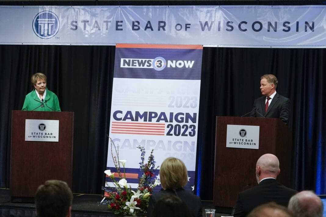 Candidates clash in first and only Wisconsin Supreme Court debate
