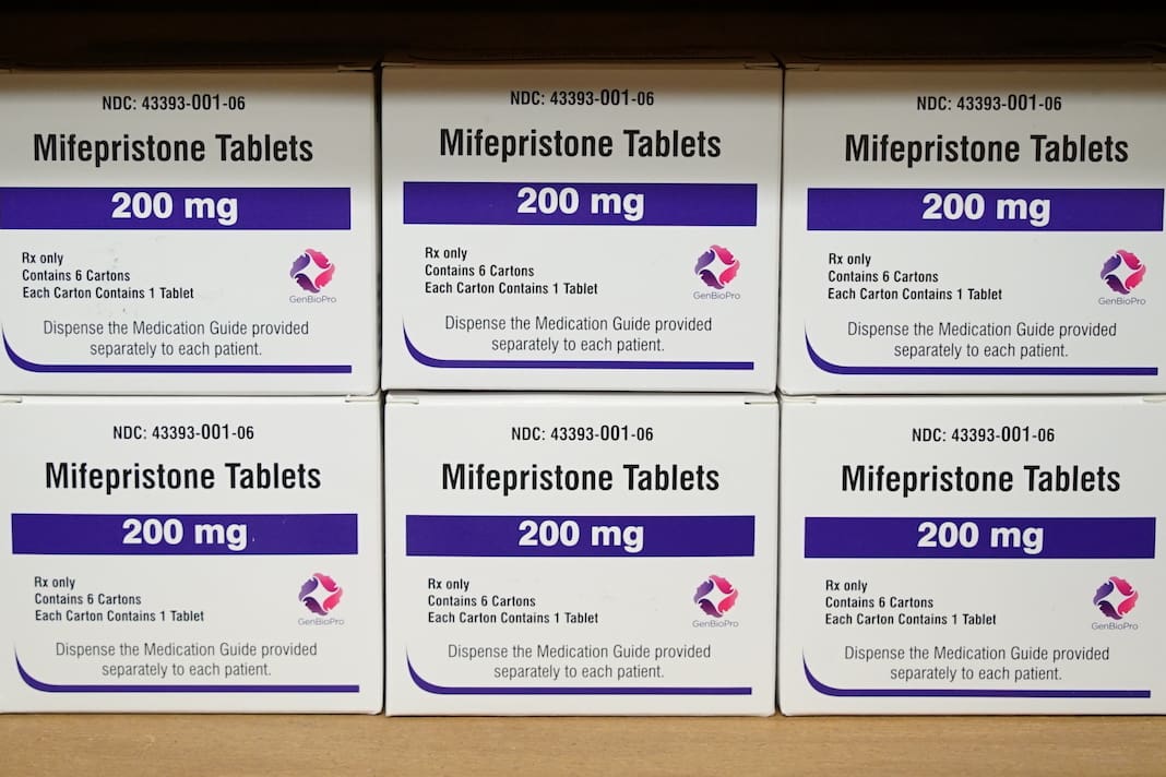 Mifepristone boxes