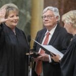 Wisconsin Supreme Court gains liberal majority as Justice Janet Protasiewicz is sworn in