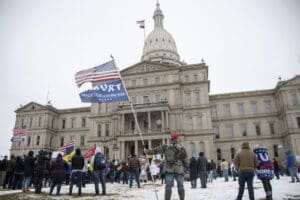 Michigan Stop the Steal protest